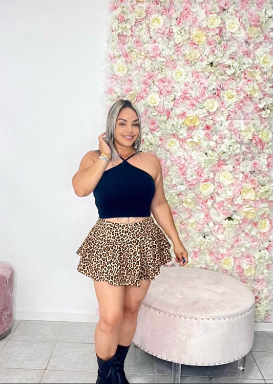 Skort animal print