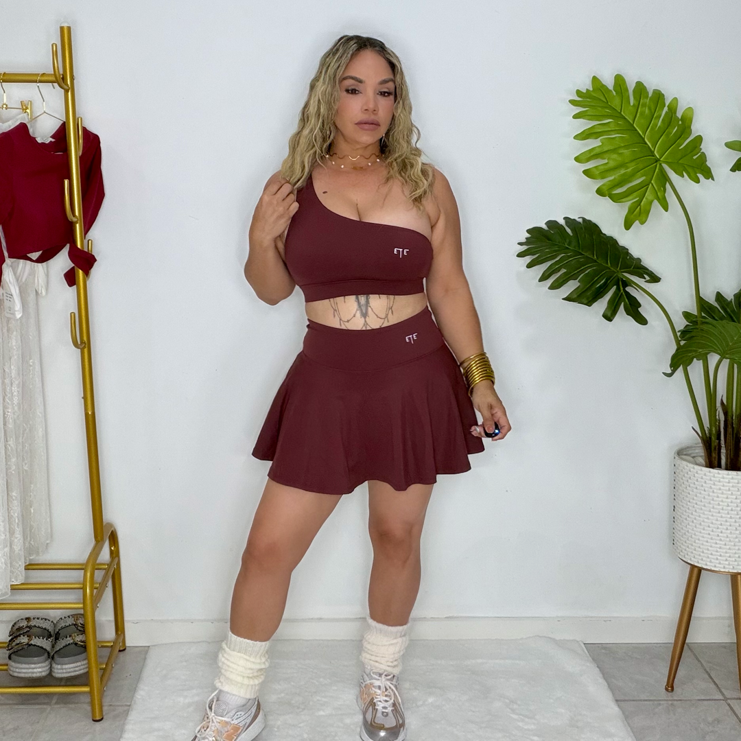 Burgundy set