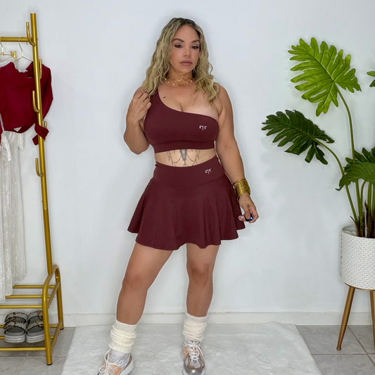 Burgundy set